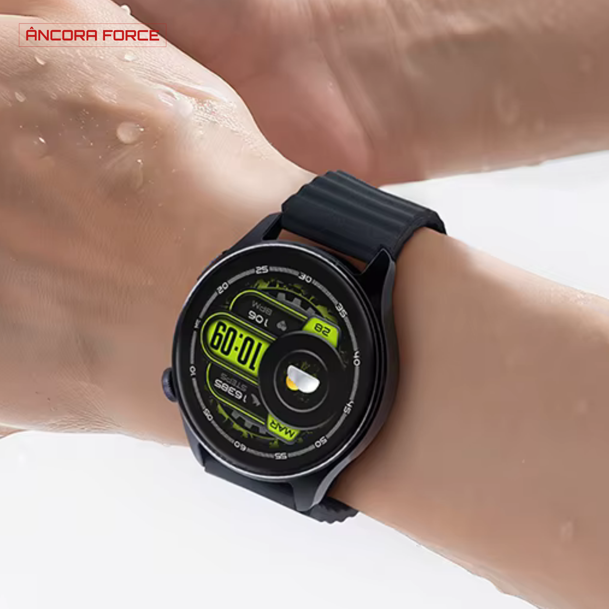 Smartwatch Masculino HAYLOU Watch 4S GPS AMOLED 1.43" 120+ Modos Esportivos